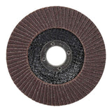 Pack De 10 Unidades - Disco De Láminas Plano De Óxido De Aluminio T27, Ø115 X 22 Mm, Grano 80