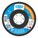 Pack De 10 Unidades - Disco Láminas 27cla Ø125 X 22,23 Mm, Grano 60