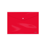 Pack De 10 Unidades Dohe Carpeta Apaisada Con Cierre De Broche - 200mm - Polipropileno Opaco Cristal De 200 Micras -