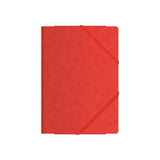 Pack De 10 Unidades Dohe Carpeta De Gomas Con Tres Solapas - Tamaño Folio - Fabricada En Cartulina De Primera Calidad -