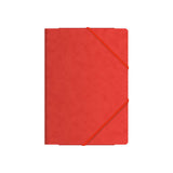 Pack De 10 Unidades Dohe Carpeta De Gomas Con Tres Solapas - Tamaño Folio - Fabricada En Cartulina De Primera Calidad -