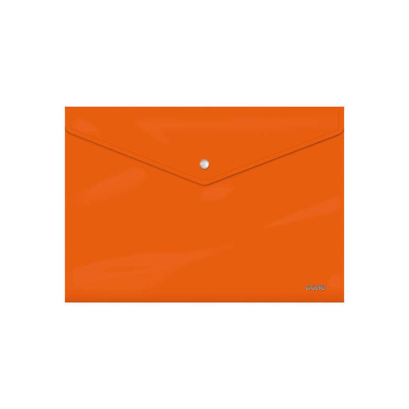 Pack De 10 Unidades Dohe Carpeta De Presentacion A4 - 210x297mm - Apaisado Con Cierre De Broche - Polipropileno Opaco