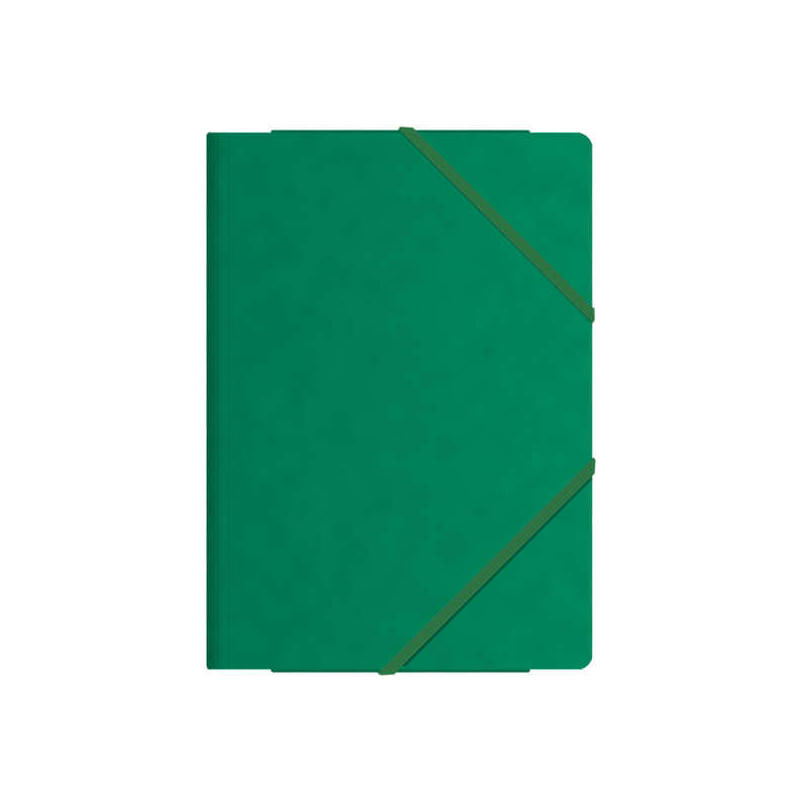Pack De 10 Unidades Dohe Carpetas De Gomas Con Tres Solapas - Tamaño Folio - Cartulina De Primera Calidad -