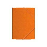 Pack De 10 Unidades Dohe Carpetas De Gomas Con Tres Solapas - Tamaño Folio - Cartulina De Primera Calidad -