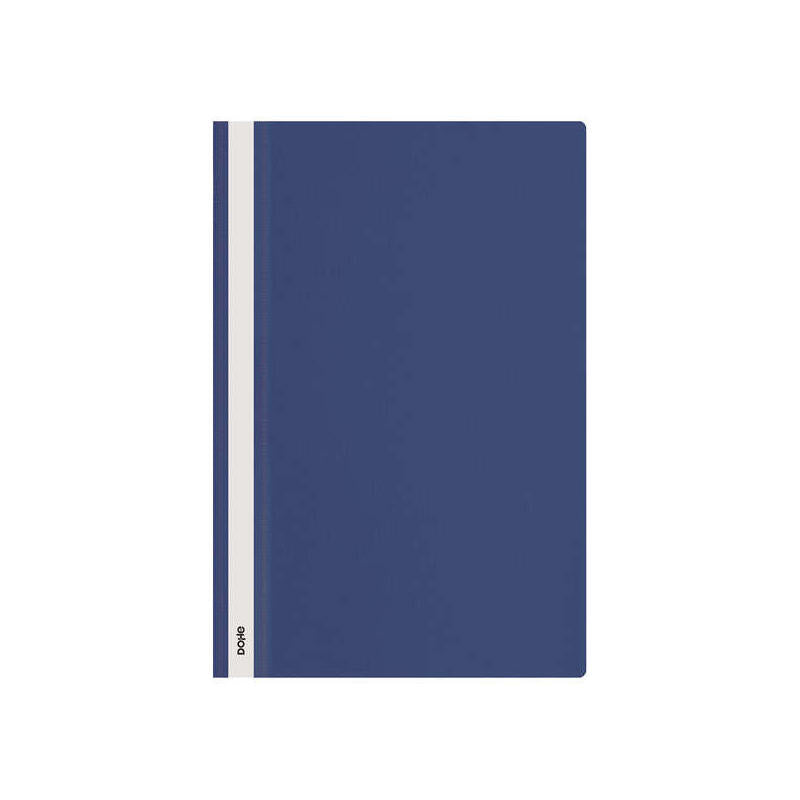 Pack De 10 Unidades Dohe Dosier Con Fastener - Tamaño Folio - Cubierta Transparente Y Trasera Opaca - Fabricado En