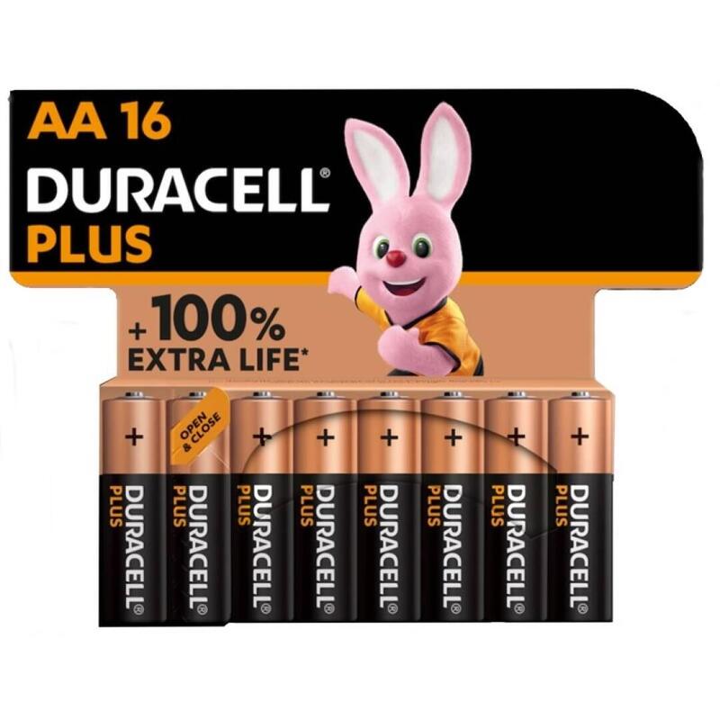 Pack De 10 Unidades Duracell Plus Power 100 Pila Alcalina Aa Lr6 Blister*16 10 Uds