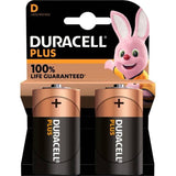 Pack De 10 Unidades Duracell Plus Power 100 Pila Alcalina D Lr20 Blister*2 10 Uds