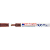Pack De 10 Unidades Edding 750 Rotulador Permanente - Punta Redonda - Trazo Entre 2 Y 4 Mm. - Tinta Opaca - Secado