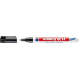 Pack De 10 Unidades Edding 8014 Rotulador Permanente Especial Laboratorio - Punta Redonda 1mm - Tinta Apta Para