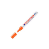 Pack De 10 Unidades Edding Marcador Permanente De Tinta Opaca Industrial 8750 Naranja