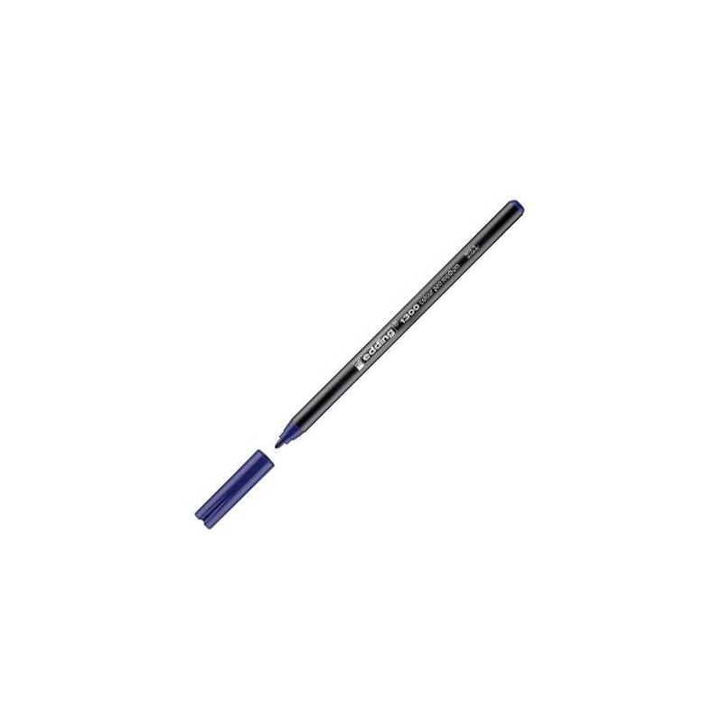 Pack De 10 Unidades Edding Rotulador Punta De Fibra 1300 Azul