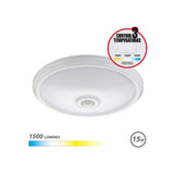 Pack De 10 Unidades Elbat Aplique De Superficie Led 15w - 1500lm - Selector 3 Temperaturas - Sensor De Luz Ambiental -