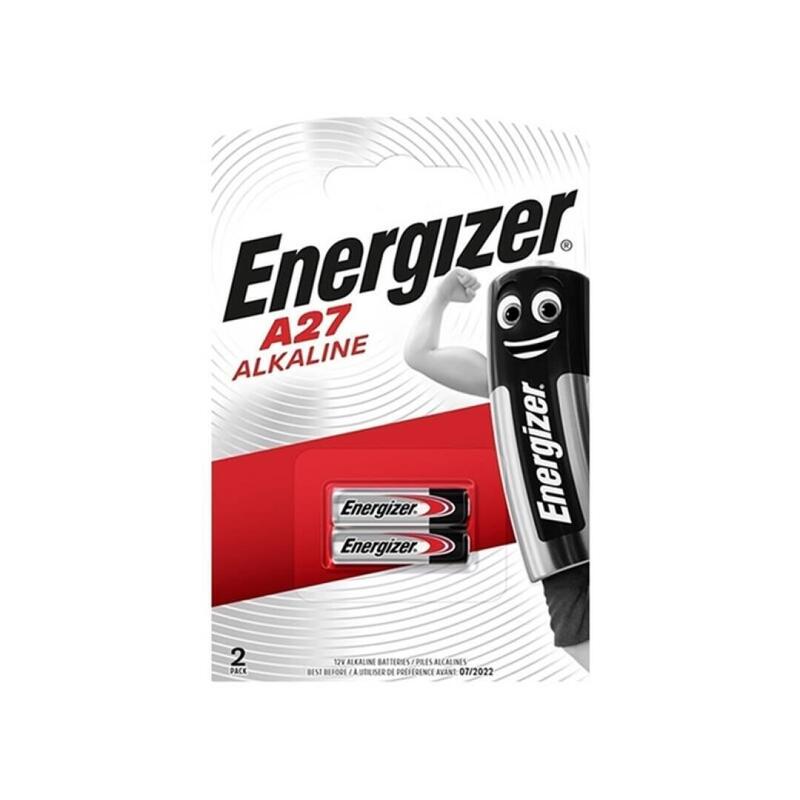 Pack De 10 Unidades Energizer Pila Alcalina A27 12v Blister*2