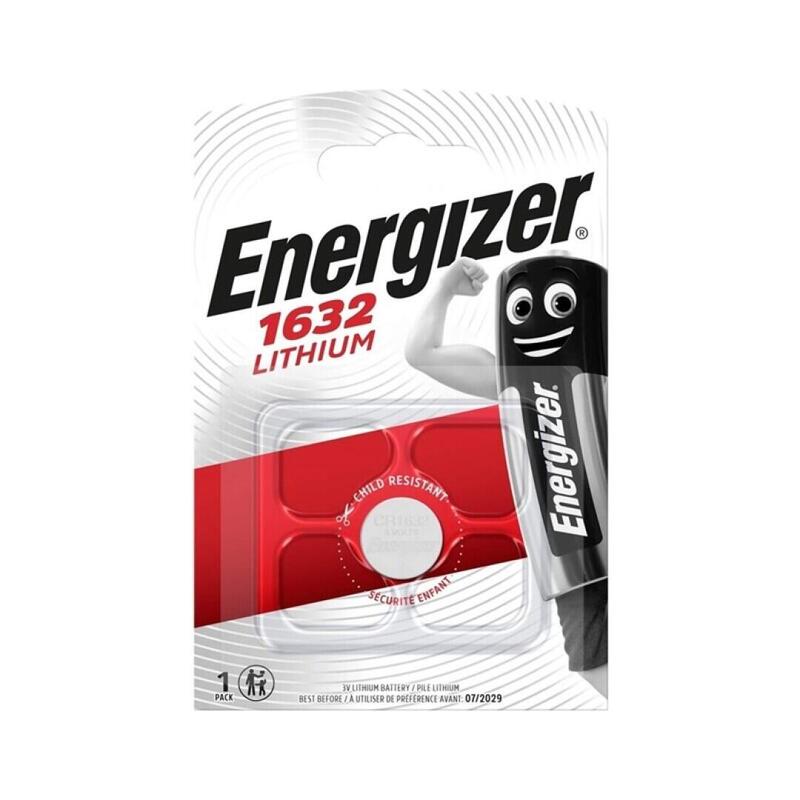 Pack De 10 Unidades Energizer Pila Boton Litio Cr1632 3v Blister*1