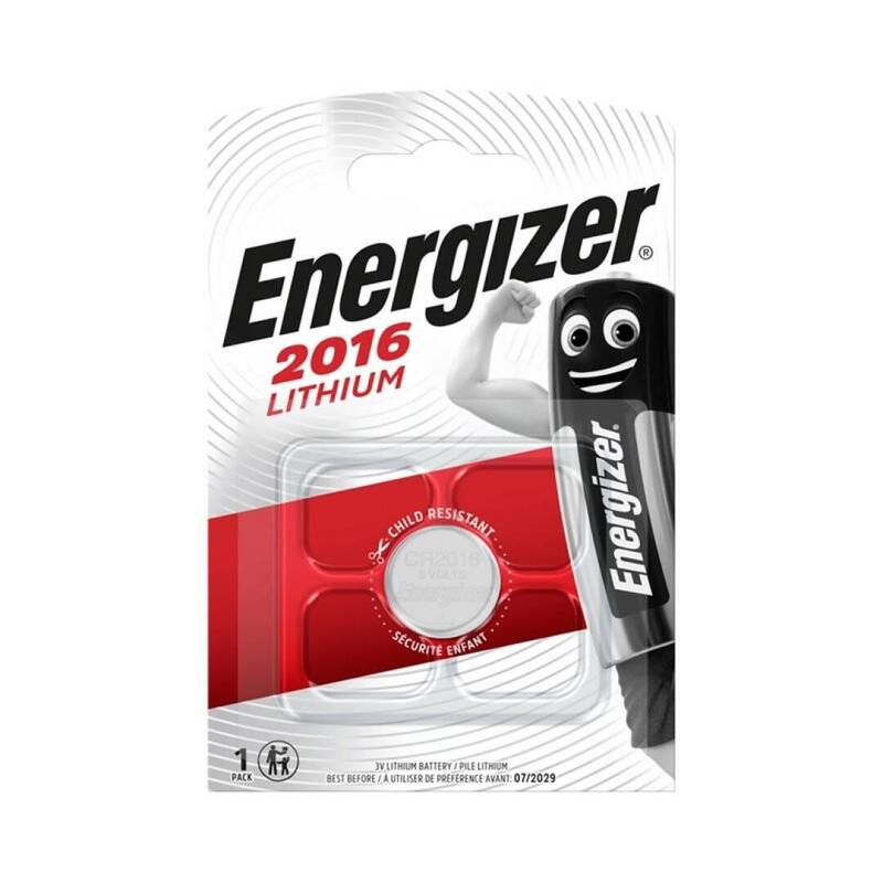 Pack De 10 Unidades Energizer Pila Boton Litio Cr2016 3v Blister*1 10 Uds