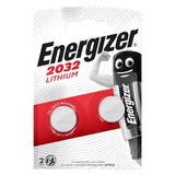 Pack De 10 Unidades Energizer Pila Boton Litio Cr2032 3v Blister*2