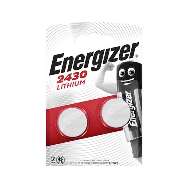 Pack De 10 Unidades Energizer Pila Boton Litio Cr2430 3v Blister*2