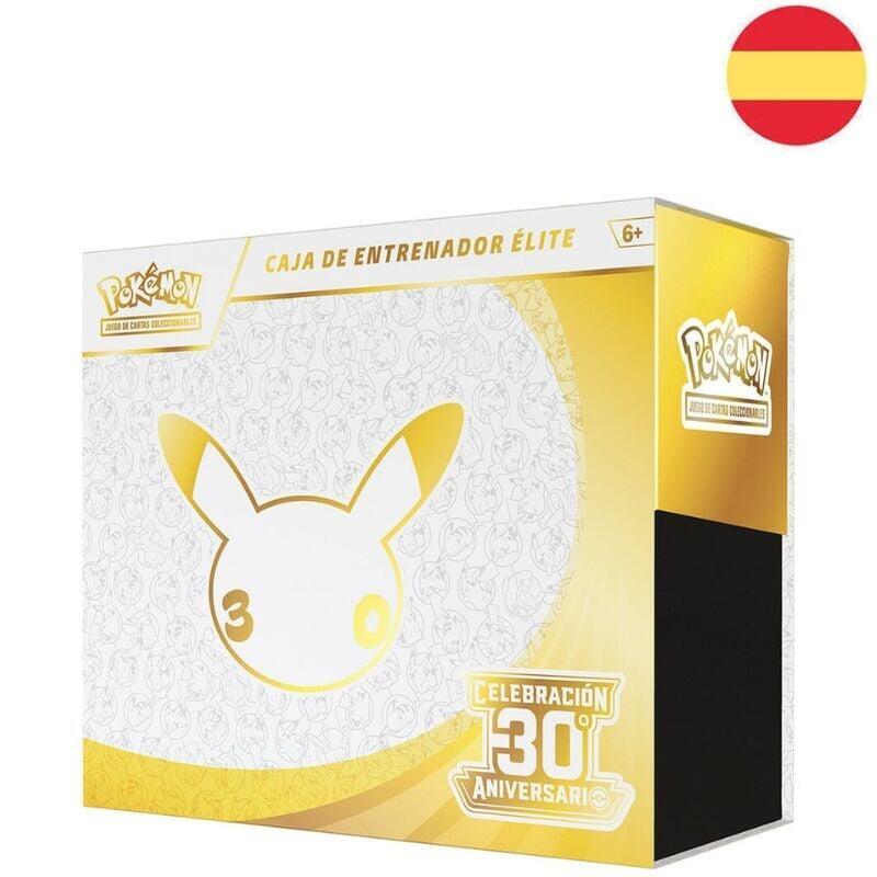 Pack De 10 Unidades - Estuche Entrenador Elite 30th Aniversario Cartas Pokemon Español