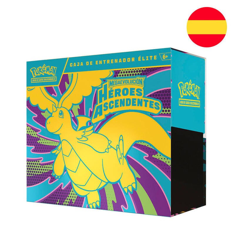 Pack De 10 Unidades - Estuche Entrenador Elite Cartas Heroes Ascendentes Pokemon Español