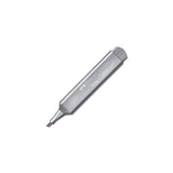 Pack De 10 Unidades Faber - Castell Marcador Textliner 46 Metálico Plata