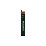 Pack De 10 Unidades Faber Castell Minas Super-Polymer 0,5mm 2h Estuche 12 Ud Blister