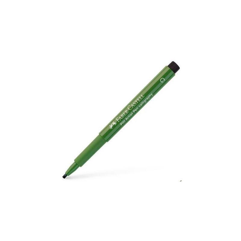 Pack De 10 Unidades Faber Castell Rotulador Pitt Artist Pen Calligraphy Verde Óxido Cromo