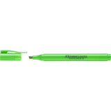Pack De 10 Unidades Faber-Castell Textliner 38 Marcador Fluorescente - Cuerpo Fino - Punta Biselada - Trazo Grueso Y