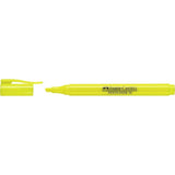Pack De 10 Unidades Faber-Castell Textliner 38 Marcador Fluorescente - Cuerpo Fino - Punta Biselada - Trazo Grueso Y