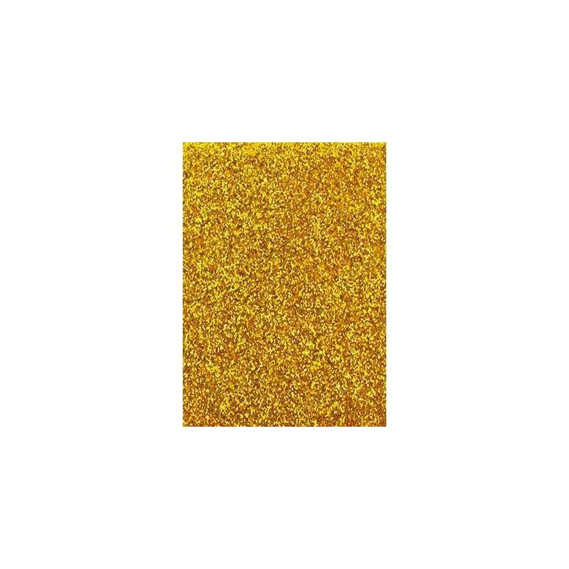 Pack De 10 Unidades Fama Goma Eva 50x70 2mm Glitter Oro