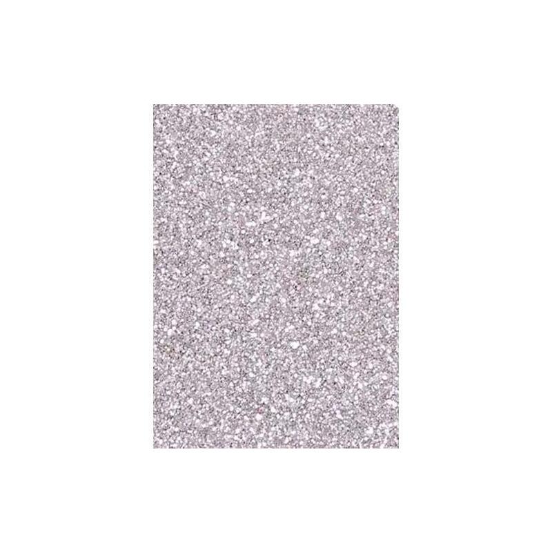 Pack De 10 Unidades Fama Goma Eva 50x70 2mm Glitter Plata