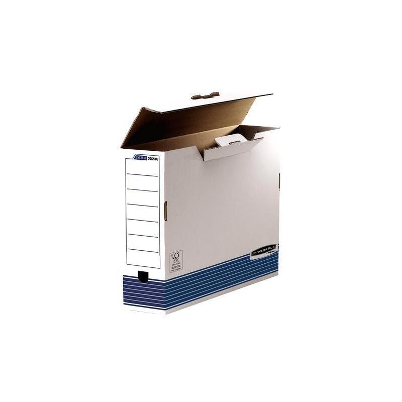 Pack De 10 Unidades Fellowes Caja De Archivo Definitivo 100mm A3 System Azul