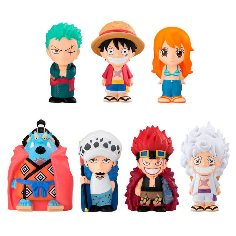 Pack De 10 Unidades - Figura Sorpresa One Piece Sofvidoll One Piece 10cm Surtido