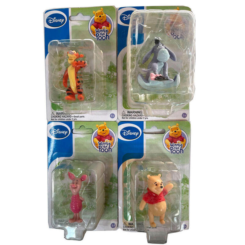 Pack De 10 Unidades - Figura Winnie The Pooh Disney 6cm Surtido