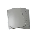 Pack De 10 Unidades Grafoplas Separadores Numericos A4 Pp 1-31 Posiciones 16 Taladros Opaco Gris