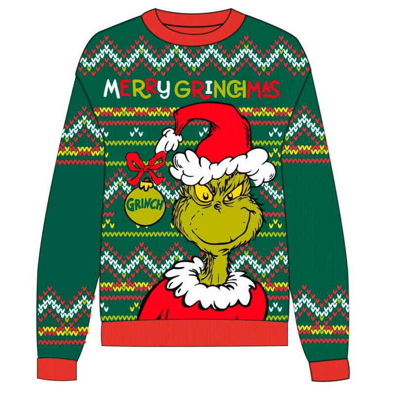 Pack De 10 Unidades - Jersey Punto Navideño Grinch