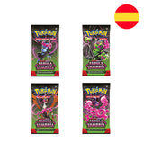 Pack De 10 Unidades - Juego Cartas Coleccionables Fabula Sombria Escarlata & Purpura Pokemon Español