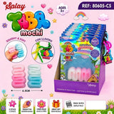 Pack De 10 Unidades - Juguete Antiestres Squishy Barrita De Nata 6,5cm Surtido