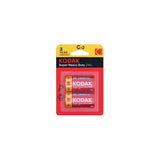 Pack De 10 Unidades Kodak Extra Heavy-Duty Pila Salina C R14 Blister*2 10 Uds