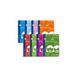 Pack De 10 Unidades Lamela Cuaderno Espiral 40h 4º 70gr Cuadrovía 5mm C/Margen Cubierta Básica C/Surtidos