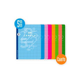 Pack De 10 Unidades Lamela Libreta Grapada 50h 4º 70gr Cuadrovía 5mm T/Cartón Plastificado C/Surtidos