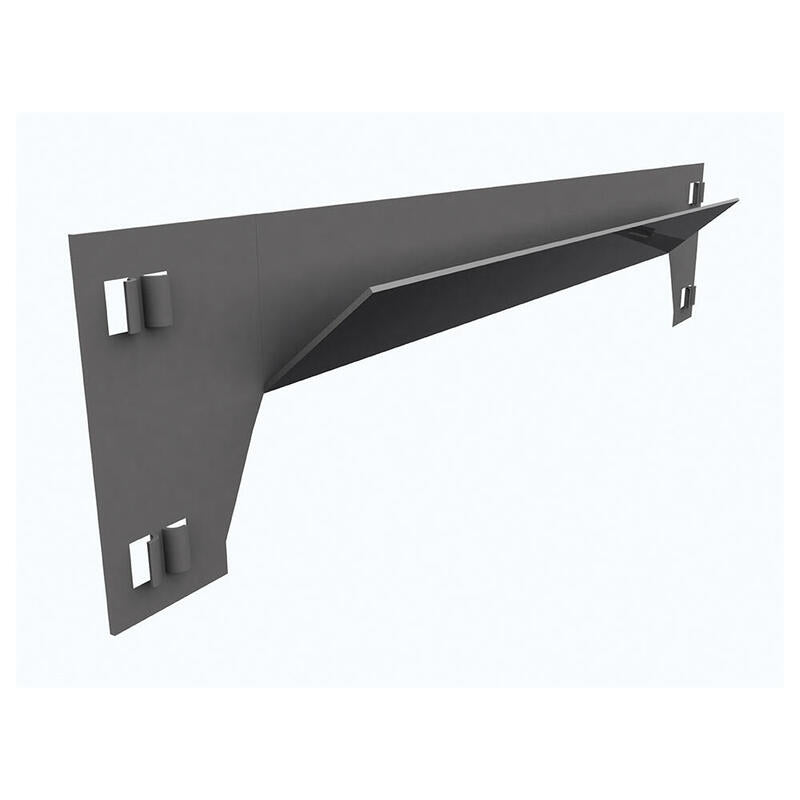 Pack De 10 Unidades - Larguero Sclick 400mm Gris. Simon Rack