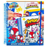 Pack De 10 Unidades - Libro Plantillas Actividades Spiderman Marvel