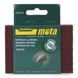 Pack De 10 Unidades - Lija Esponja Oxido De Aluminio Grano 180 Axe180 Mota