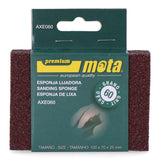Pack De 10 Unidades - Lija Esponja Oxido De Aluminio Grano 60 Axe060 Mota