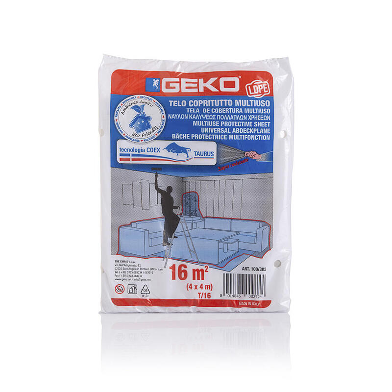 Pack De 10 Unidades - Lona Multiuso 16m² Ldpe