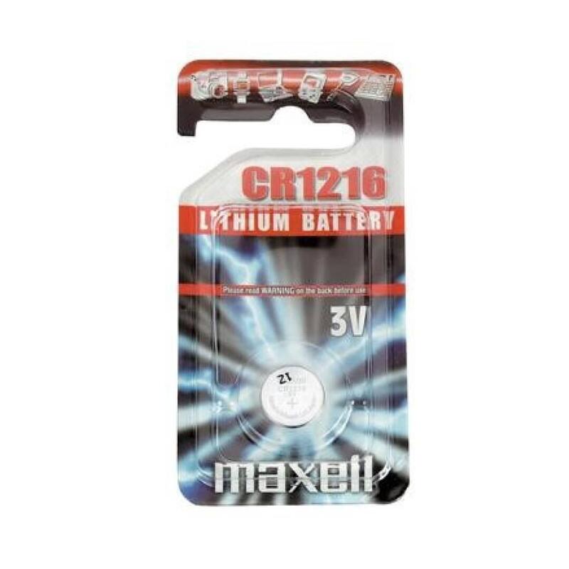 Pack De 10 Unidades Maxell Pila Boton Litio Cr1216 3v Blister*1 10 Uds