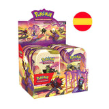 Pack De 10 Unidades - Mini Lata Juego Cartas Coleccionables Sv6 Pokemon Español Surtido