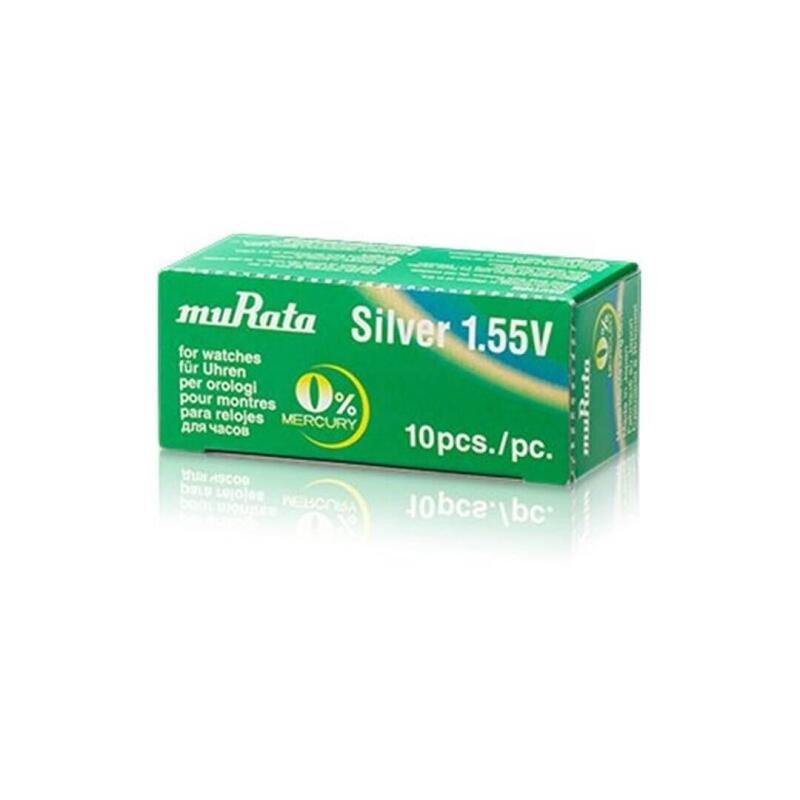 Pack De 10 Unidades Murata Pila Oxido Plata (377) Sr626sw Blister*1 10 Pilas