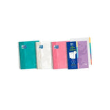 Pack De 10 Unidades Oxford Cuaderno Europeanbook 5 Classic Pestañas Microperforado 100h A5+ 5x5 5 T/Extradura  C/Surtidos Pastel