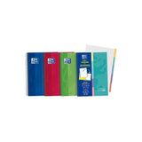 Pack De 10 Unidades Oxford Cuaderno Europeanbook 5 School 5 Pestañas 100h A4+ 5x5 T/Extradura C/Surtidos